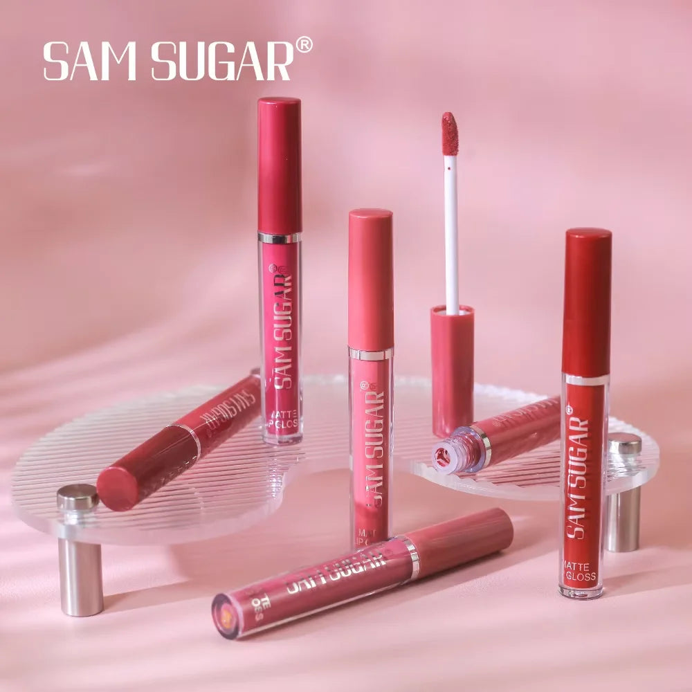 LuxeMatte™ by Handaiyan – 6-Piece Waterproof Matte Lipstick Set